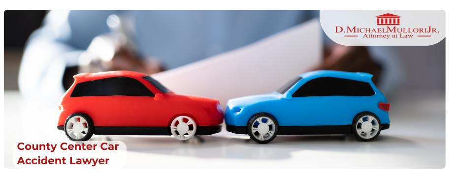 Lawyer in County Center assessing a car accident case